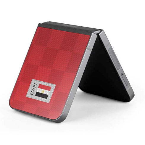 Egypt Soccer Flag Galaxy Z Flip6 Skin